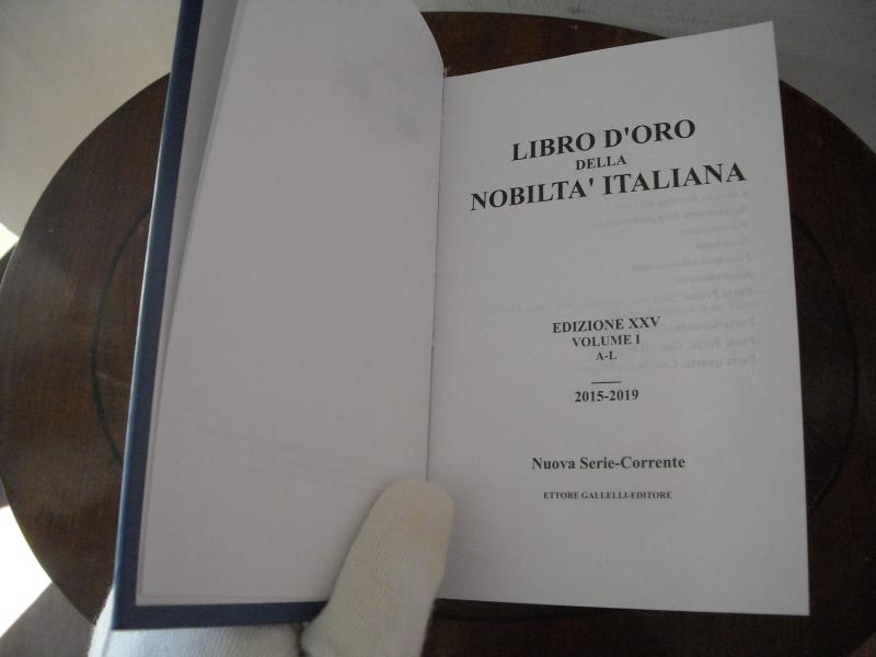 Libro di oro della nobilta italiana